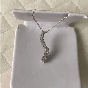 1/4 wt Journey Diamond necklace